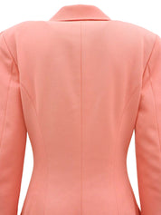 1997 CC mark button jacket, pink