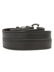 GGロゴステッチベルト ブラック