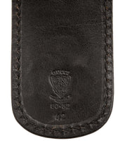 GGロゴステッチベルト ブラック