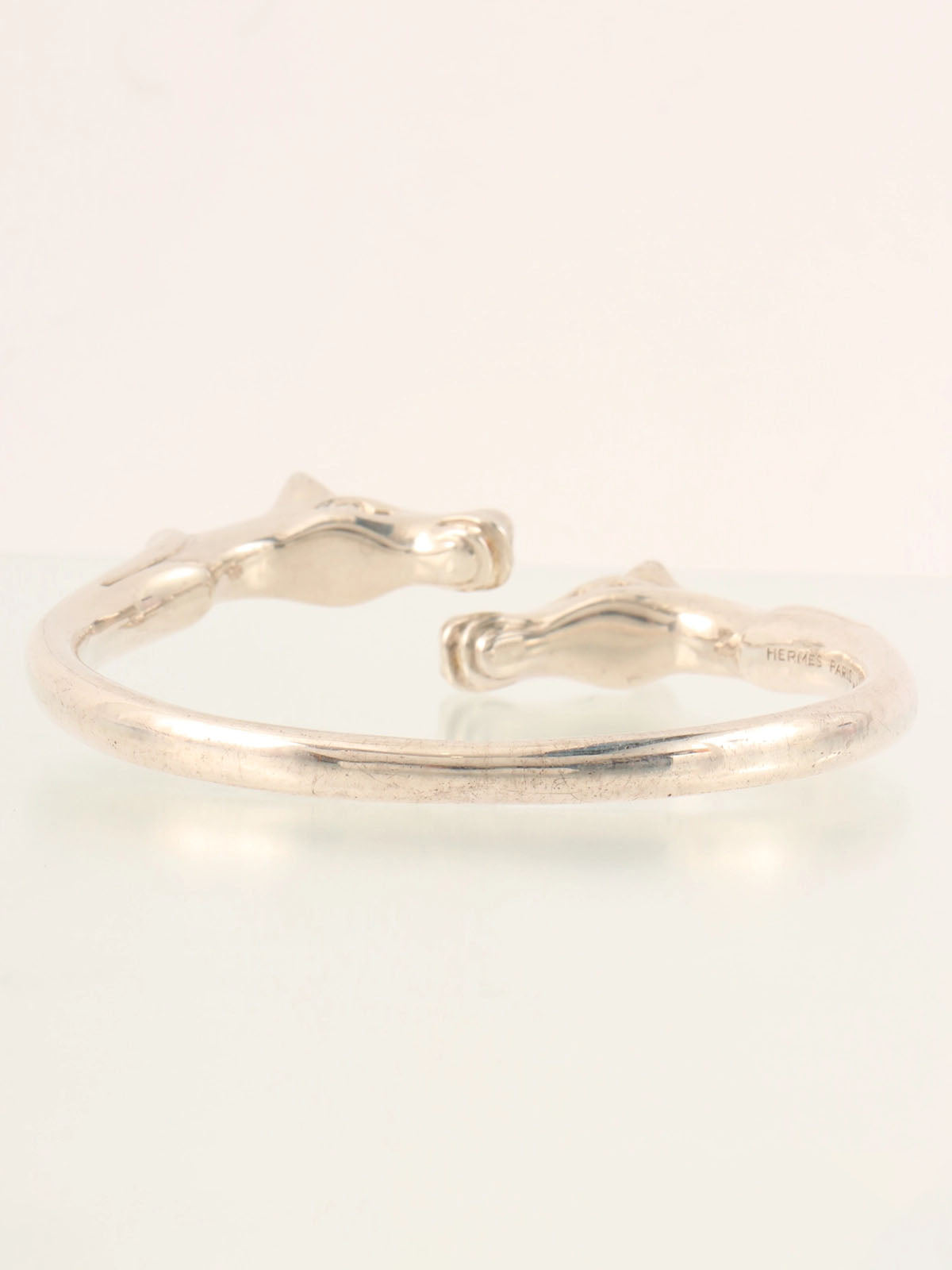 Cheval Horse Bangle Silver