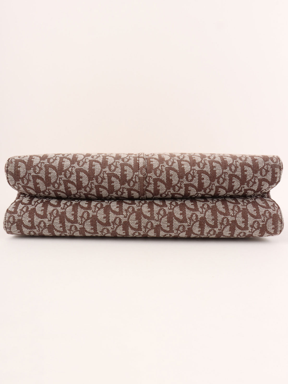 Trotter Pattern Top Handle Bag Brown