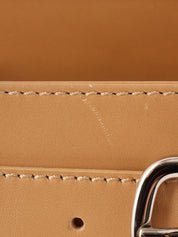 Trotter Pattern Top Handle Bag Brown