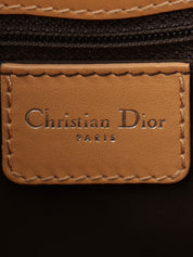 トロッターパターンハンドバッグ ブラウン