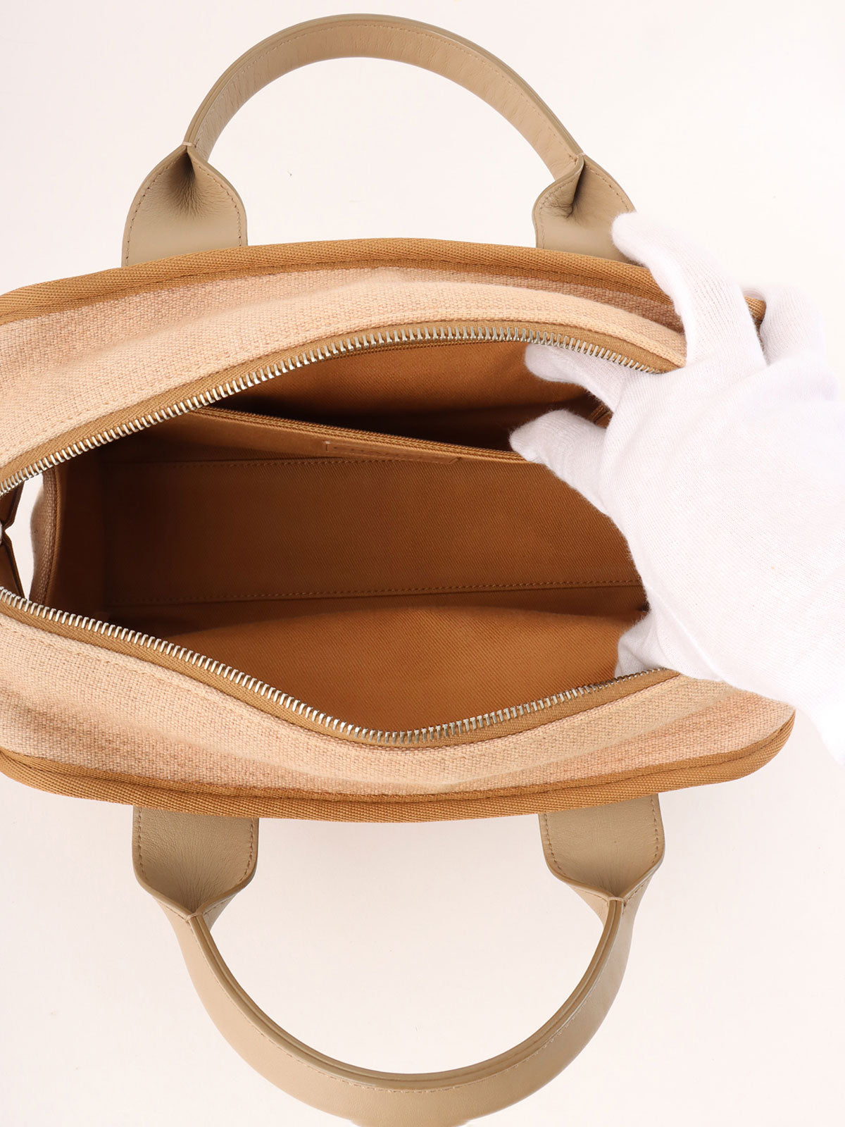 Around 2014 Made Deauville 2way Bag Beige