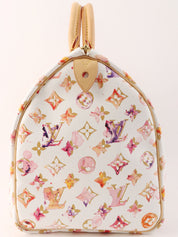 2008 Canvas Monogram Watercolor Speedy 35 Bron