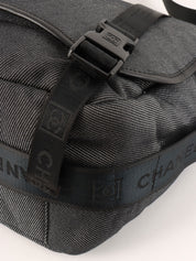 2005年頃製 スポーツラインCCマークロゴショルダーバッグ グレー