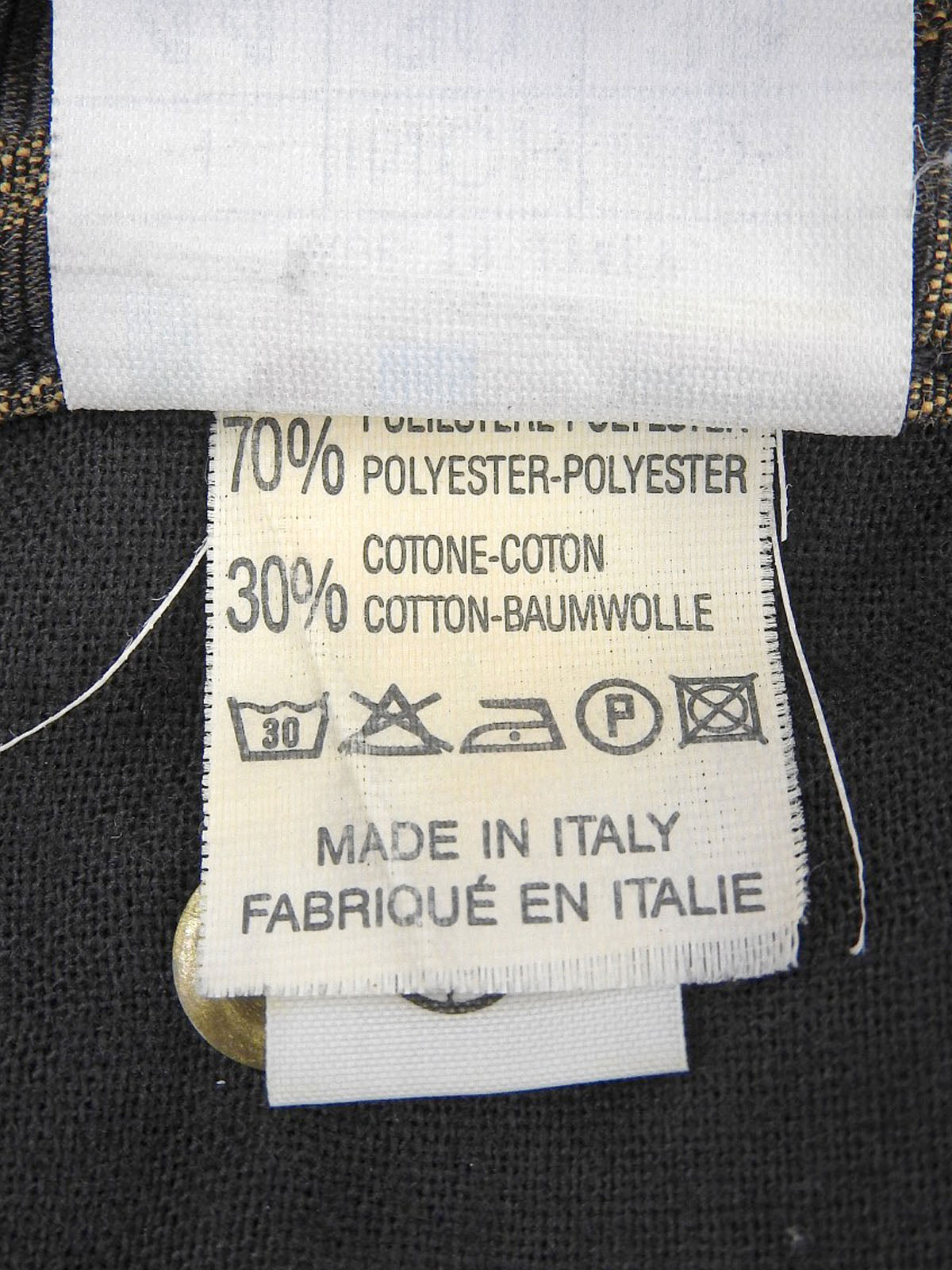 FFズッカパターンパンツ ブラウン