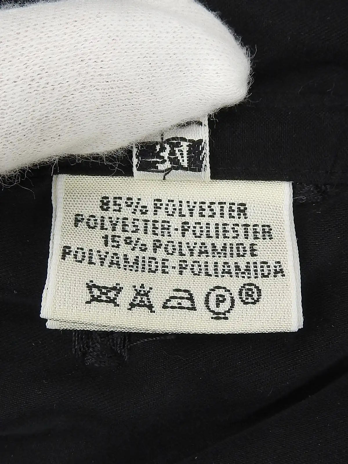 セリエボタンキルティングコート ブラック