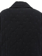 セリエボタンキルティングコート ブラック