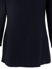 ウールCCマークボタンジャケット ネイビー