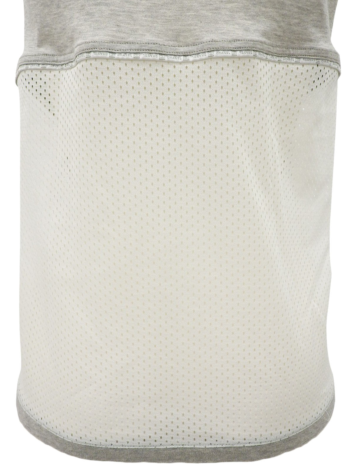 2004年製 メッシュデザインCCマークロゴノースリーブトップス グレー/ホワイト