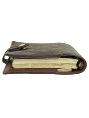 2002年製 キャンバスモノグラムアジェンダ ブラウン