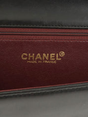 2000年頃製造 フルフラップCCターンロックチェーンバッグ ブラック