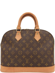 1999 Canvas Monogram Alma Brown