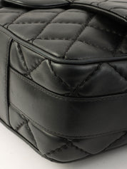 2014年頃製 マトラッセステッチCCターンロック2wayチェーンショルダーバッグ ブラック