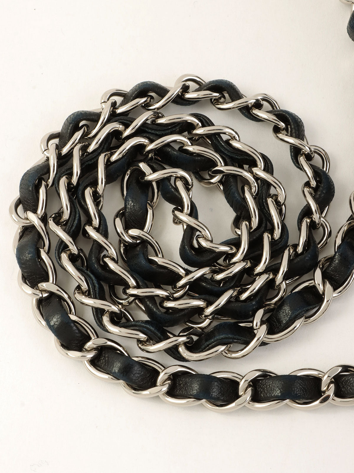 2014年頃製 マトラッセステッチCCターンロック2wayチェーンショルダーバッグ ブラック