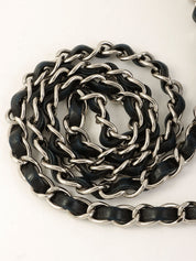 2014年頃製 マトラッセステッチCCターンロック2wayチェーンショルダーバッグ ブラック