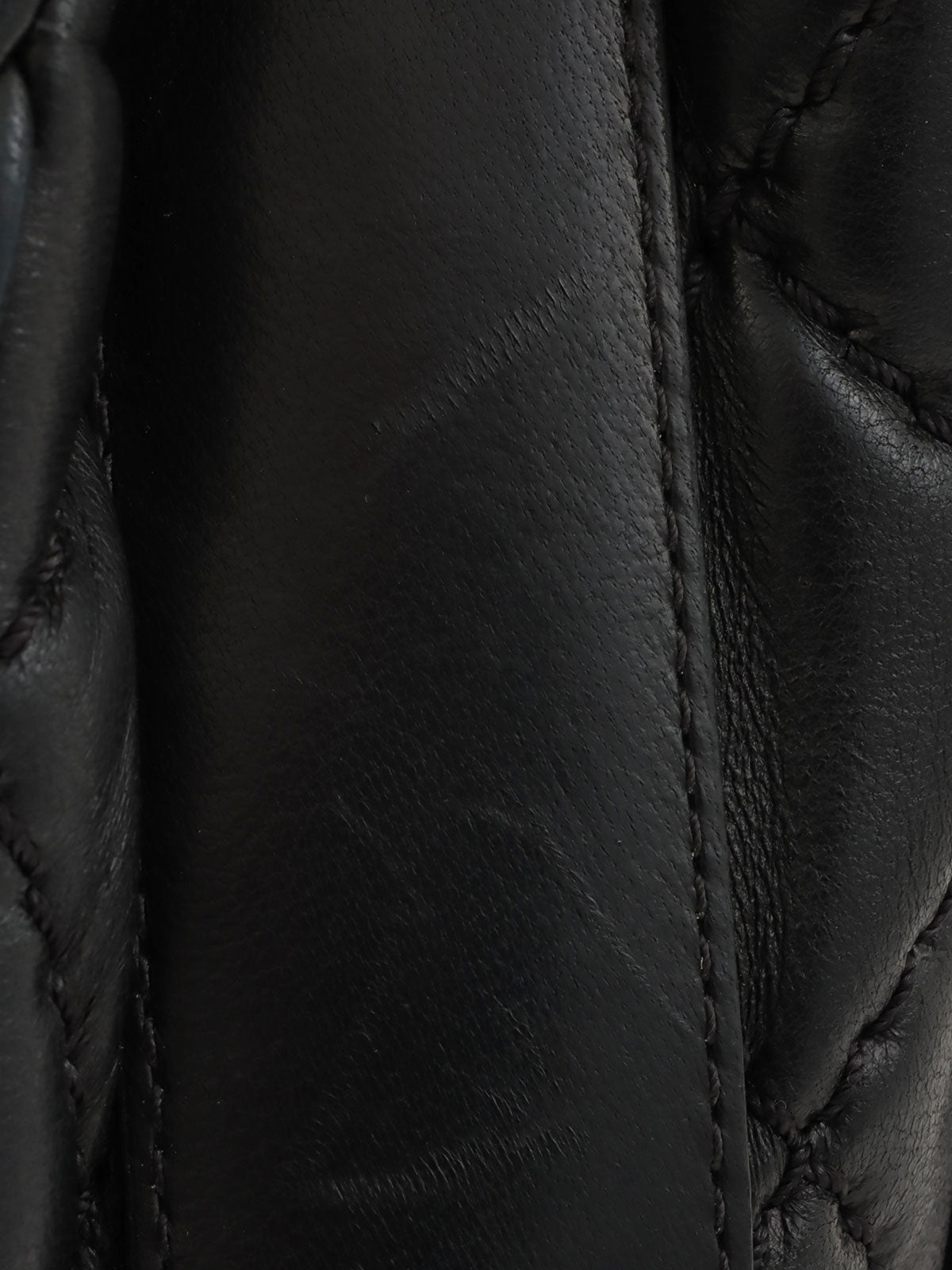 2014年頃製 マトラッセステッチCCターンロック2wayチェーンショルダーバッグ ブラック