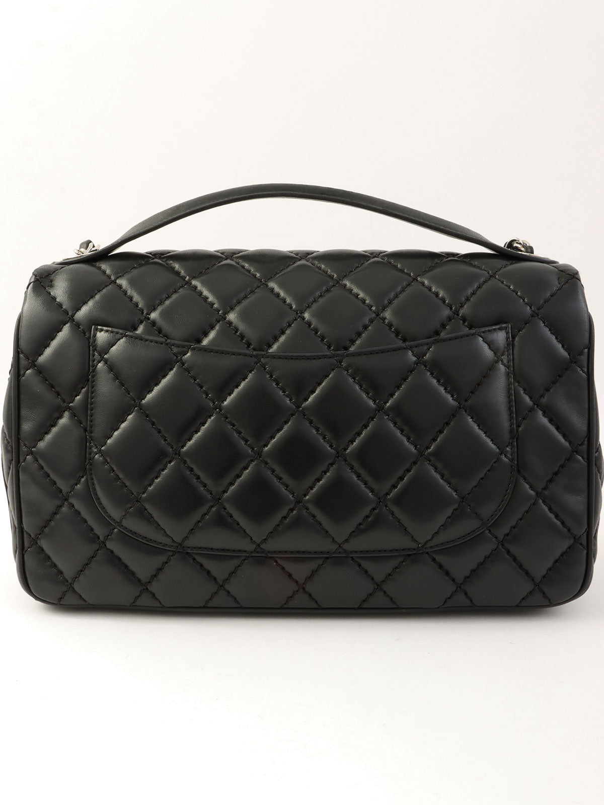 2014年頃製 マトラッセステッチCCターンロック2wayチェーンショルダーバッグ ブラック