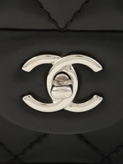 2014年頃製 マトラッセステッチCCターンロック2wayチェーンショルダーバッグ ブラック