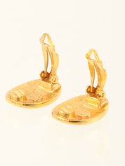 1993年製　オーバルロゴCCマークイヤリング　ゴールド