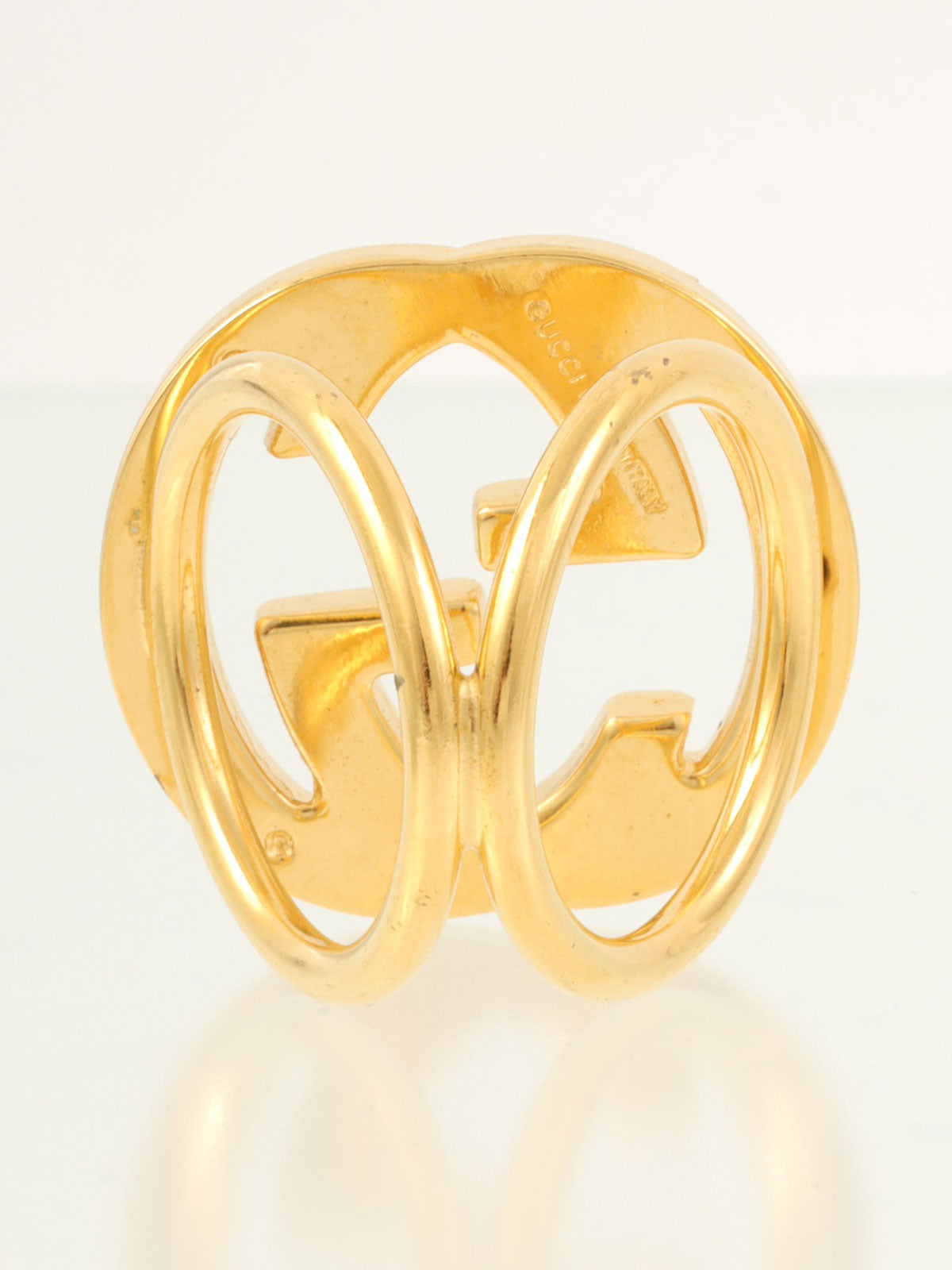 GGプレートスカーフリング ゴールド