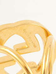 GGプレートスカーフリング ゴールド