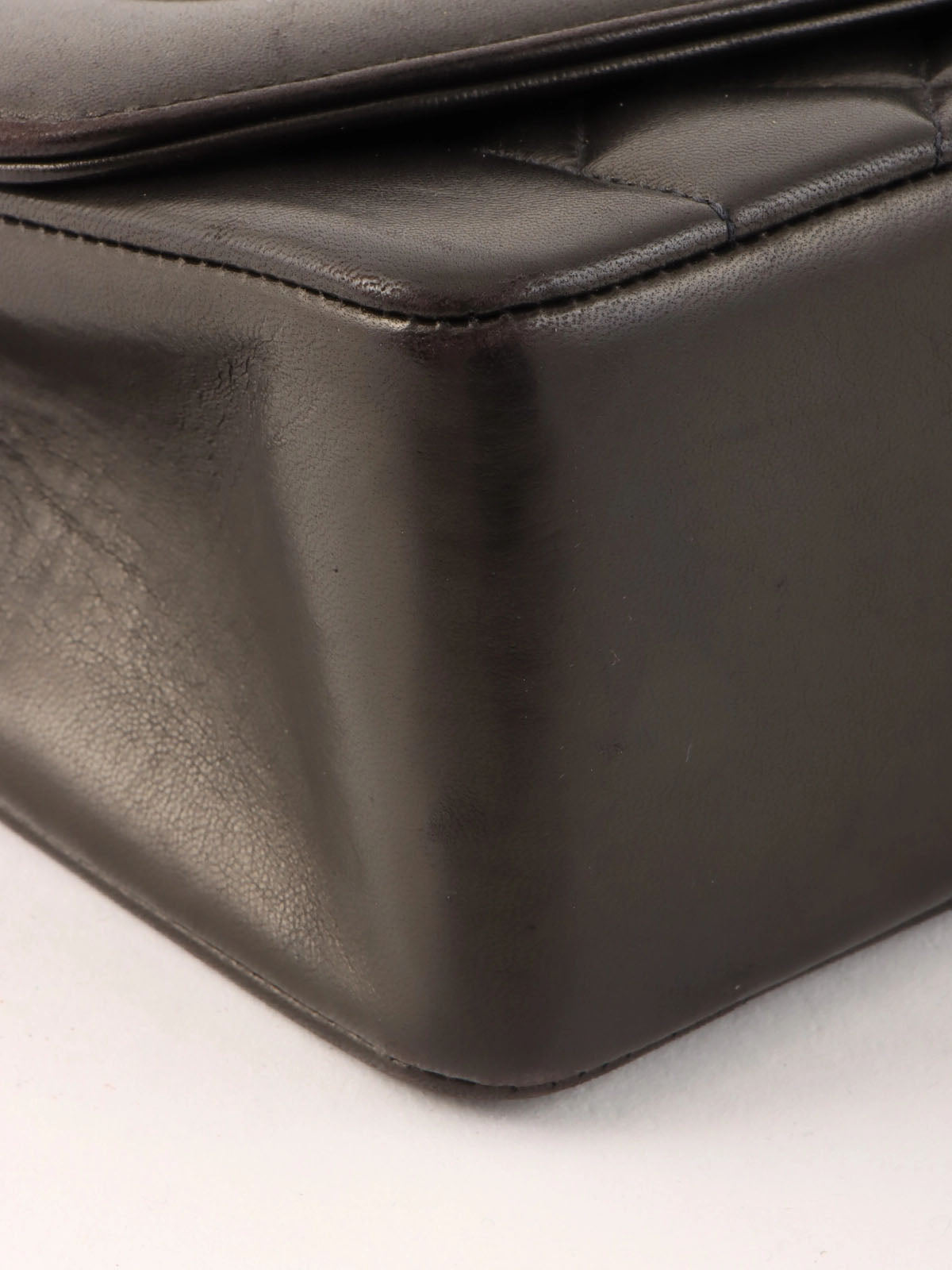 1995 Diana Flap Chain Bag 25cm Black