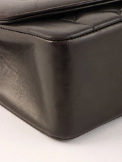 1995 Diana Flap Chain Bag 25cm Black