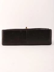 1995 Diana Flap Chain Bag 25cm Black