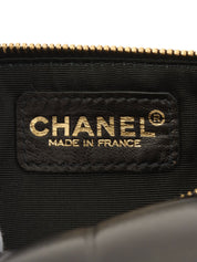 2001年頃製 チョコバーCCマークステッチポーチ ブラック