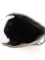 2010年頃製 マトラッセステッチチェーンアラウンドショルダーバッグ シルバー