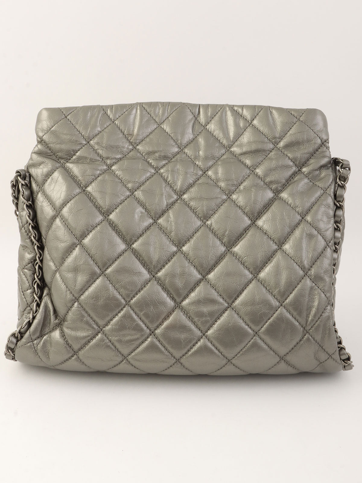 2010年頃製 マトラッセステッチチェーンアラウンドショルダーバッグ シルバー