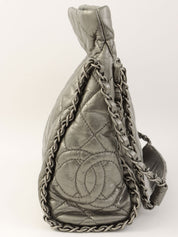 2010年頃製 マトラッセステッチチェーンアラウンドショルダーバッグ シルバー