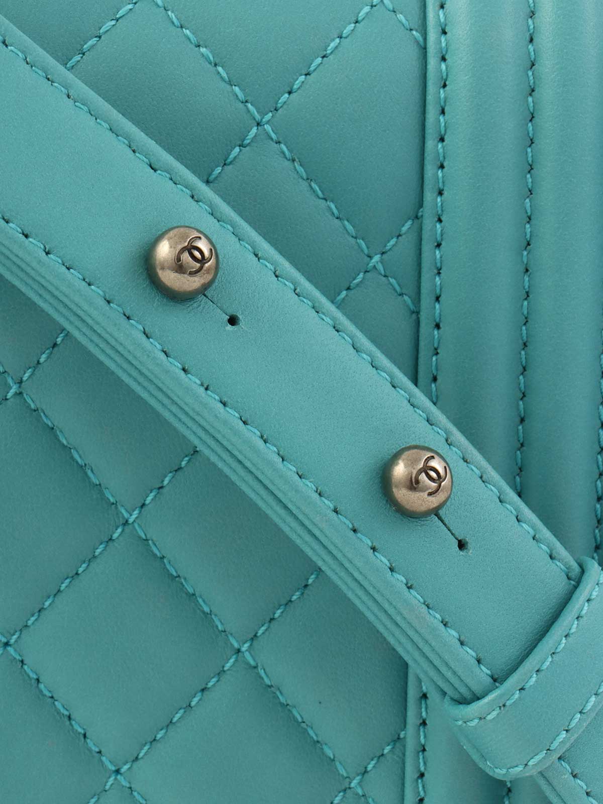 2014 Boy Chanel Chain Shoulder Bag, Turquoise