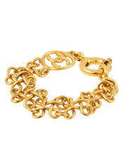 1993 CC mark bracelet gold