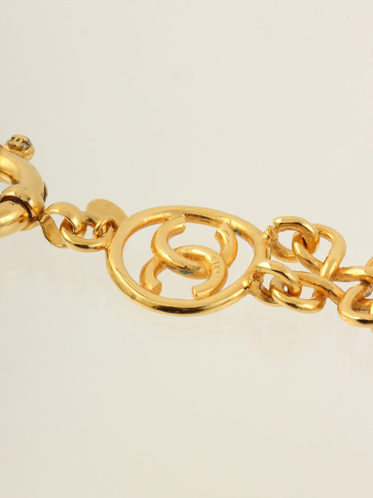 1993年頃製 CCマークブレスレット ゴールド