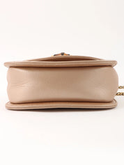 Bamboo 2-way mini bag in pink beige