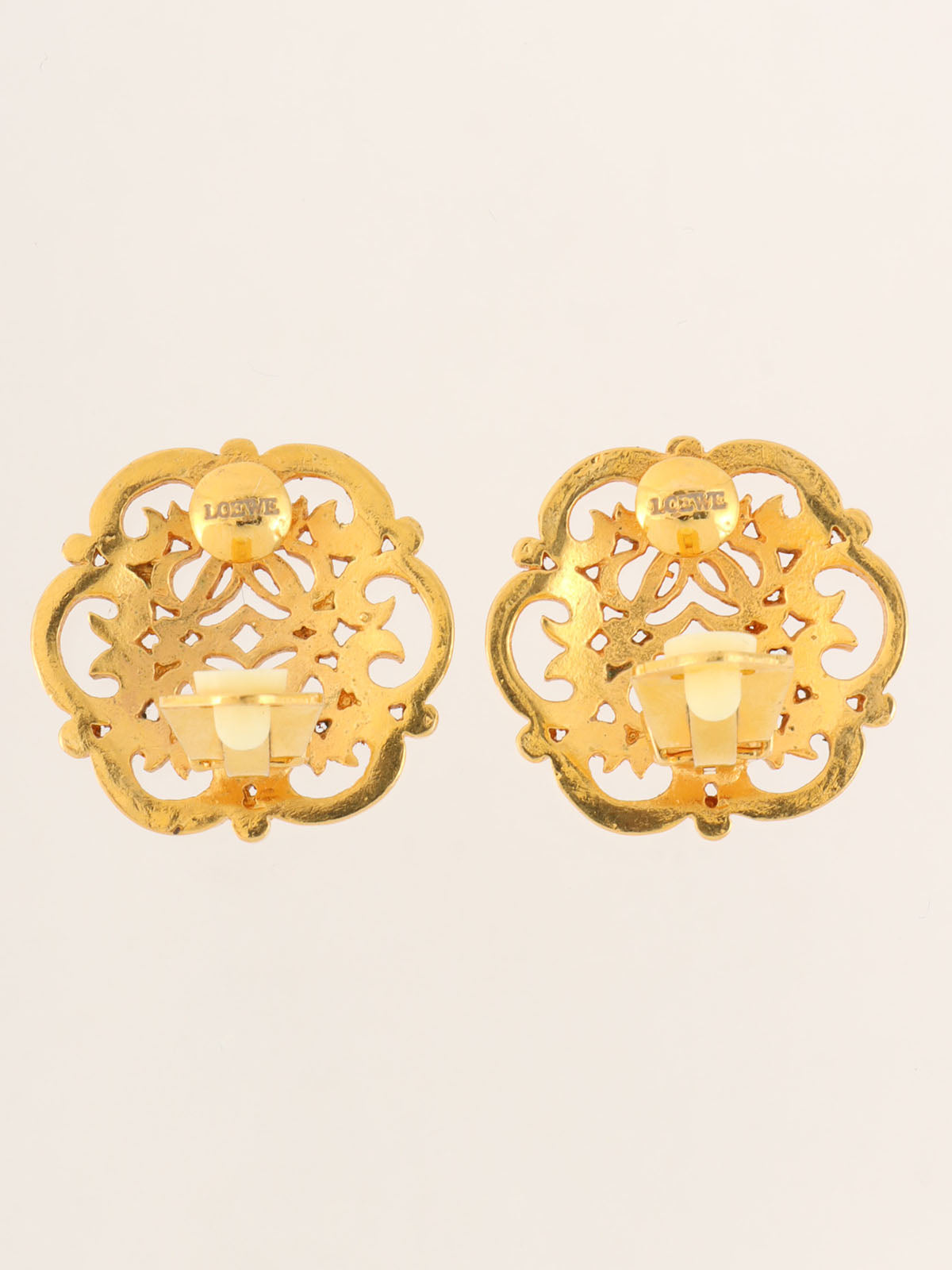 Anagram Logo 耳环（金色）