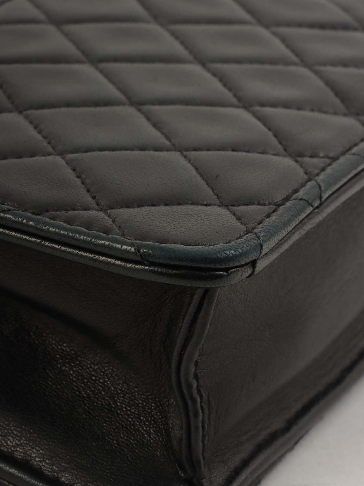 1992年頃製 CCターンロックチェーンショルダーバッグミニ ブラック