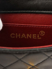 1992年頃製 CCターンロックチェーンショルダーバッグミニ ブラック