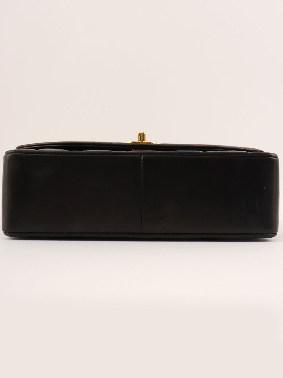 1992 Diana Flap Chain Bag 25cm Black