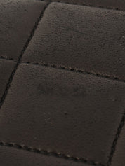 1992年頃製　ダイアナフラップチェーンバッグ25cm　ブラック