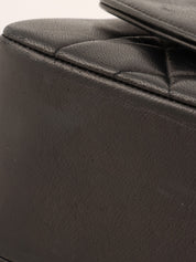 1992 Diana Flap Chain Bag 25cm Black