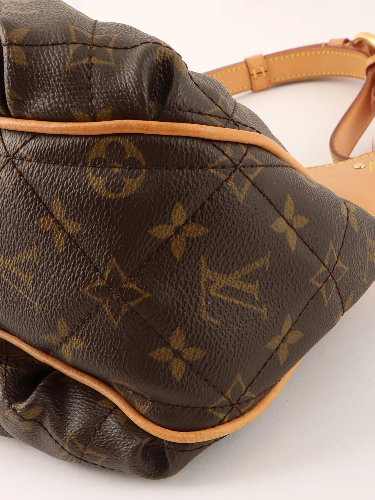 2009 Canvas Monogram Etoile City PM Brown