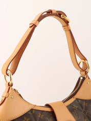 2009 Canvas Monogram Etoile City PM Brown