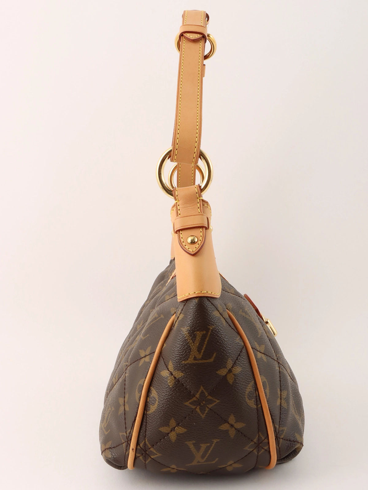 2009 Canvas Monogram Etoile City PM Brown