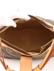 2009 Canvas Monogram Etoile City PM Brown