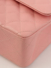 2003 Caviar Skin Classic Flap Chain Bag, 25cm, Pink