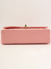 2003 Caviar Skin Classic Flap Chain Bag, 25cm, Pink